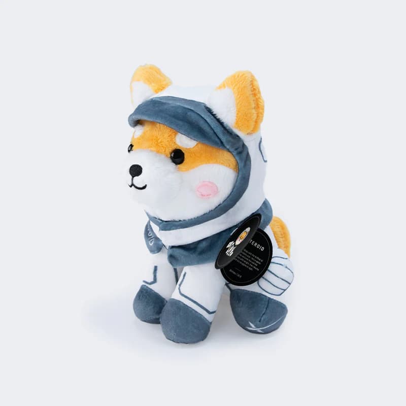 Baby Asteroid plush: Side profile